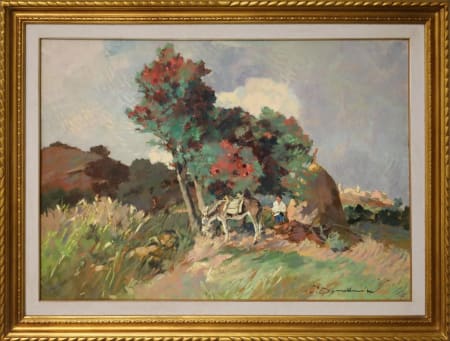 Carlo Domenici — Oleandro in fiore